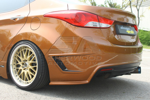 2011+ MD Elantra MyRide Side Skirts 2pc 2011+ MD Elantra MyRide Side Skirts 2pc