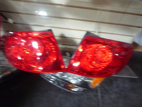 CM Santa Fe SOLID RED Taillights 2pc CM Santa Fe SOLID RED Taillights 2pc