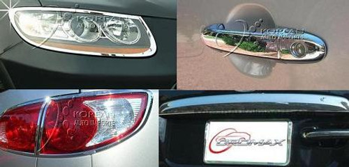 2007-2009 Santa Fe Best Sellers Chrome Trim Package 2007-2009 Santa Fe Best Sellers Chrome Trim Package