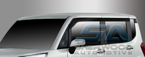 Ray Smoke Tinted Window Visors Ray Smoke Tinted Window Visors