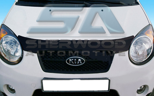 2008 - 2010 Picanto / Morning Smoke Tinted Hood Bug Guard Deflec