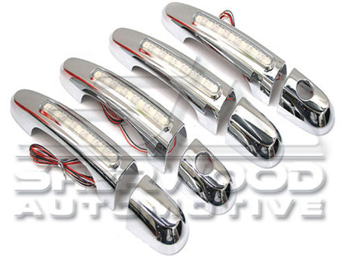 2011+ Sorento SX LED Chrome Door Handle Covers 8pc