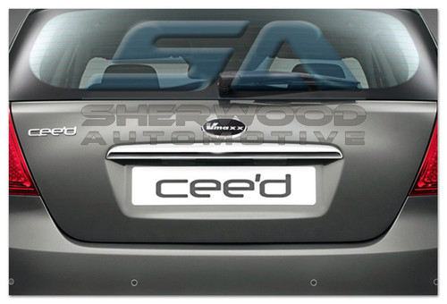 Ceed Stainless Steel Chrome Rear Trunk Handle Garnish
