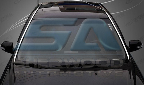 Azera 2006-2011 CHROME Stainless Steel ROOF Side Molding Set 4p Azera 2006-2011 CHROME Stainless Steel ROOF Side Molding Set 4p