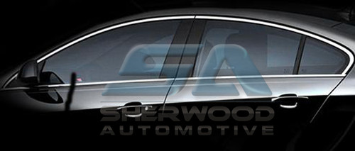 2010 + Sorento R XM Chrome Stainless Steel Window Trim Set 6pc 2010 + Sorento R XM Chrome Stainless Steel Window Trim Set 6pc