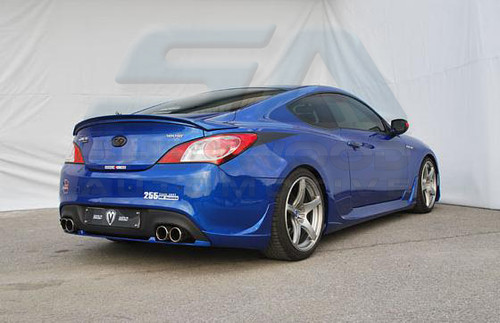 2013 + Genesis Coupe M&S Rear Bumper Side Flares 2pc Set 2013 + Genesis Coupe M&S Rear Bumper Side Flares 2pc Set