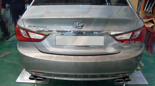 2011+ Sonata i45 Dual Porsche Style Exhaust Tip DIY Kit