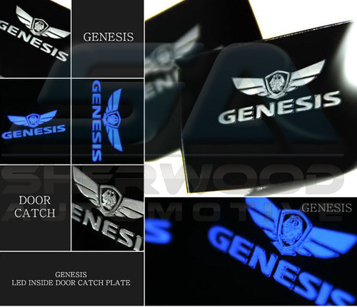 Genesis Sedan LED Interior Door Handle Shells 4pc