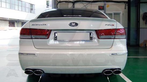 09+ NF Sonata Dual Exhaust Tip DIY Set 2pc