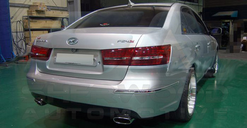 09+ NF Sonata Oval Dual Exhaust DIY Kit 2pc