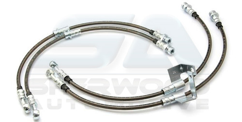 2007+ Sorento Stainless Steel Brake Lines 4pc Set