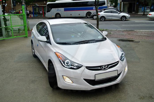2011+ Elantra MD H.I.D LED Euro Style Headlights 2pc