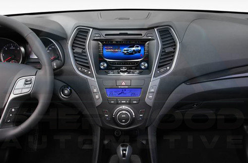 2013-2014 Santa Fe DM/ix45 Dash Monitor Surround Set Type 2