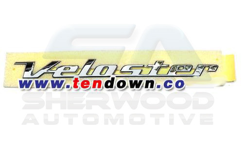 Veloster Chrome Letter Emblem Veloster Chrome Letter Emblem