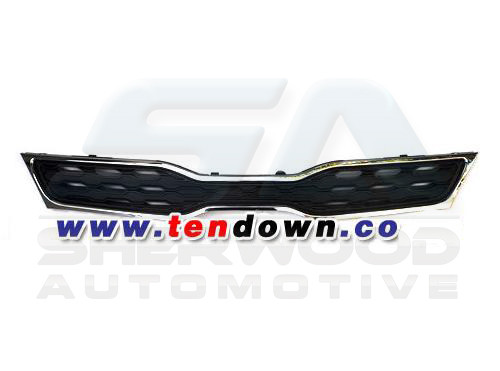 2012+ Rio 5 Door Black/Chrome Front Grill