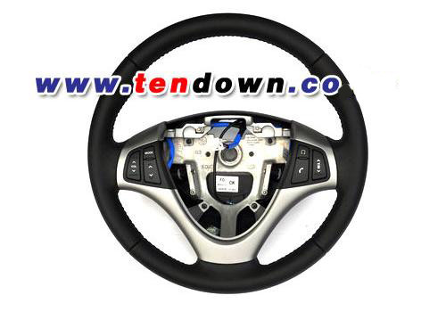 i30 / Elantra Touring Leather Metallic Steering Wheel w/ Control i30 / Elantra Touring Leather Metallic Steering Wheel w/ Control