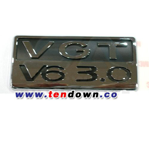 Veracruz "VGT V6 3.0" Plaque Emblem Veracruz "VGT V6 3.0" Plaque Emblem