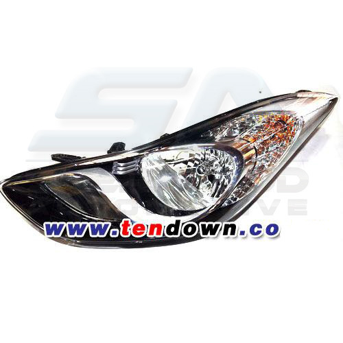 2011+ Elantra MD Clear Reflector Headlights Set 2pc 2011+ Elantra MD Clear Reflector Headlights Set 2pc