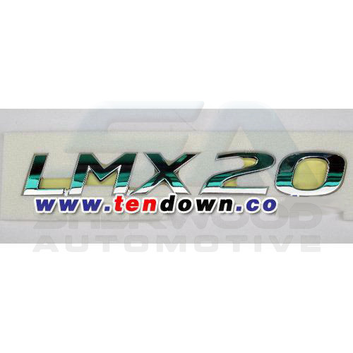2010+ Tucson IX "LMX20" Chrome Emblem