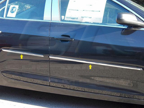 2013+ Chevy Malibu CHROME Body Side Molding