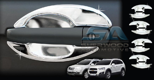 2012+ Chevy Captiva Sport Chrome Door Handle Shells Bowl