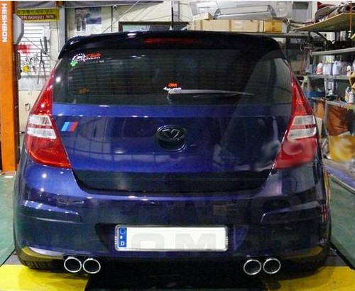 i30/Elantra Touring Quad Round Exhaust Tip DIY Set 6pc