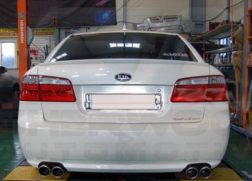 06.5-08 Optima/Magentis Dual Round Exhaust Tip DIY Set 6pc