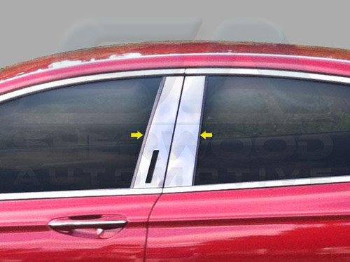 2013 Ford Fusion 4 Piece Pillar Post Trim w/Keyless