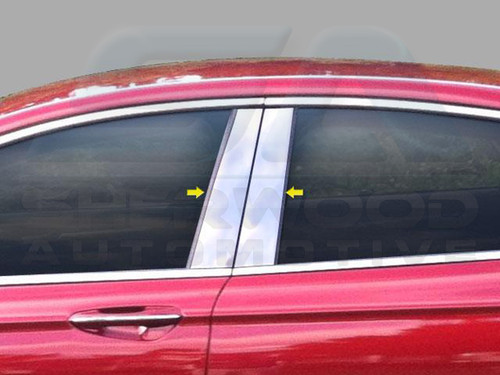 2013 Ford Fusion 4 Piece Pillar Post Trim (no Keyless)