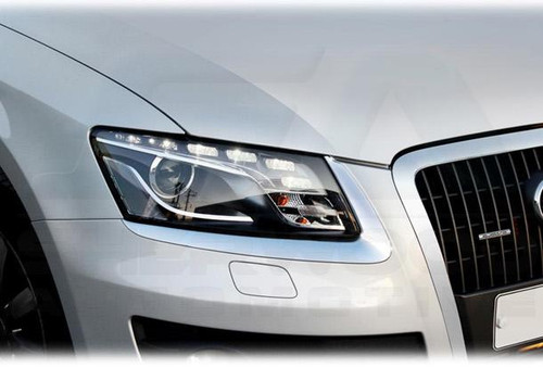 Audi Q5 Chrome Headlight Eyelines Trim Cover Set 2pc