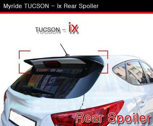2010+ Tucson IX MyRide Rear Roof Wing Spoiler 2010+ Tucson IX MyRide Rear Roof Wing Spoiler