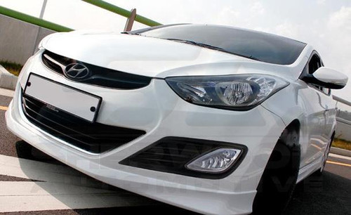 2011+ Elantra MD BLACK Fog Light Cover Set 2pc