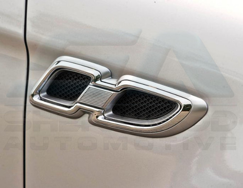 Quoris / K9 Premium Chrome Fender Vent Port Set 2pc