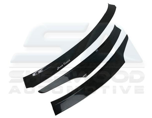 2013-2014 Santa Fe DM/ix45 Smoke Tinted Hood Bug Guard 3pc Set 2013-2014 Santa Fe DM/ix45 Smoke Tinted Hood Bug Guard 3pc Set