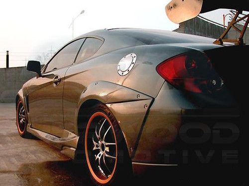 03-06 Tiburon M&S Metaphor Side Skirts 2pc Set