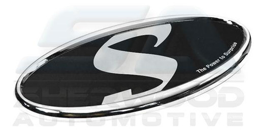 2003-2009 Sorento "S" Emblem Badge Grill Trunk Set 2pc 2003-2009 Sorento "S" Emblem Badge Grill Trunk Set 2pc