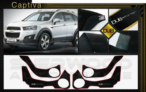 Chevy Captiva DUB Edition Interior Door Cover Protector Set Chevy Captiva DUB Edition Interior Door Cover Protector Set