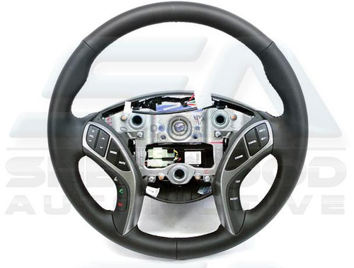 2011+ Elanta MD Genuine Heated Steering Wheel w/ Controls 2011+ Elanta MD Genuine Heated Steering Wheel w/ Controls
