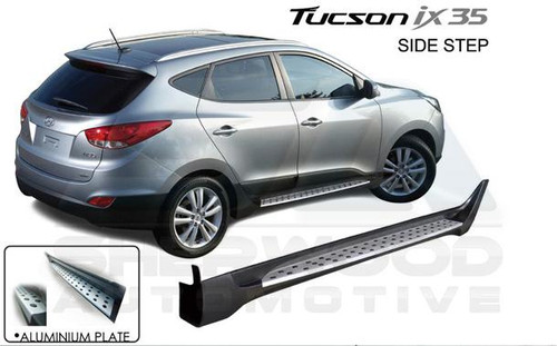2010+ Tucson IX Tomato A&P PREMIUM Running Boards Side Steps