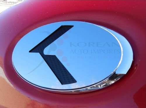 Pro Ceed "K" VIP Platinum Series Stainless Steel Emblem Badge Lo