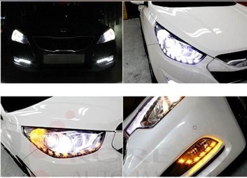 2011-2014 Sonata YF Devil 2-way DRL LED Headlight Replacement Se