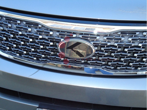2010-2013 Sorento LX/EX Loden PLATINUM VIP K Carbon/Stainless Emblem