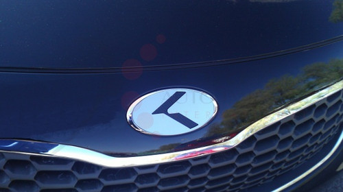 Elantra Avante XD PLATINUM VIP K Carbon/Stainless 7pc Emblem