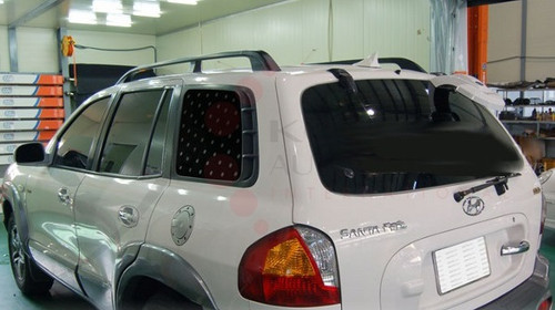 2001-2006 Santa Fe Sport Rear Window Decal Set 2pc 2001-2006 Santa Fe Sport Rear Window Decal Set 2pc