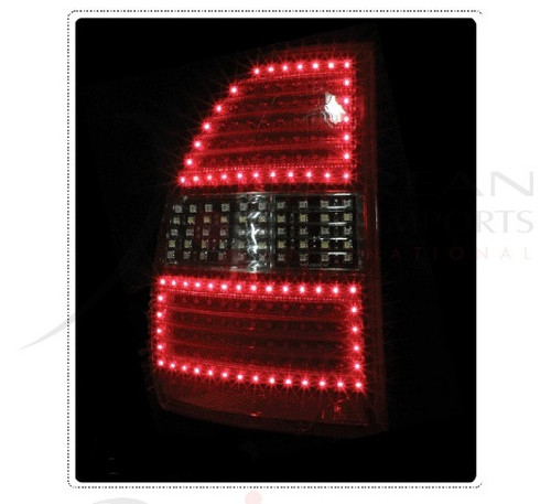 2005-2008 Sportage Premium LED Replacement Taillights Set 2pc