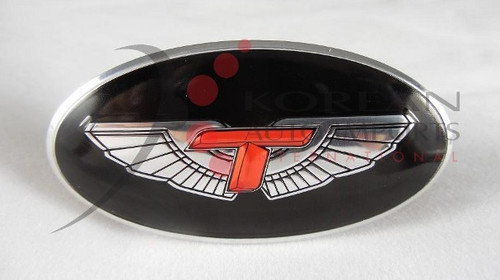 2012+ Soul Tomato T-WING Oval Steering Wheel Emblem