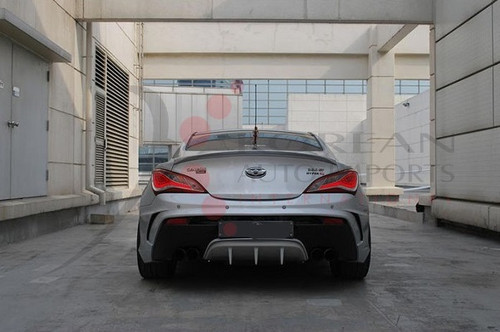 2010-2012 Genesis Coupe M&S "HYPER G" Rear Bumper w/ Diffusor 2010-2012 Genesis Coupe M&S "HYPER G" Rear Bumper w/ Diffusor