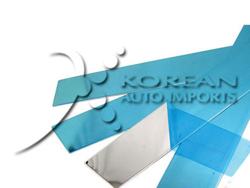 2007 Elantra Chrome Door Pillars 2007 Elantra Chrome Door Pillars