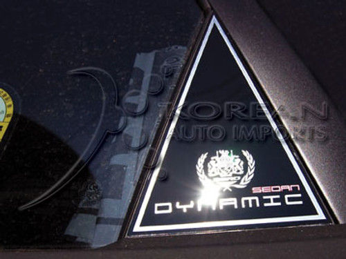 2007 Elantra "Dynamic Sedan" C Pillars