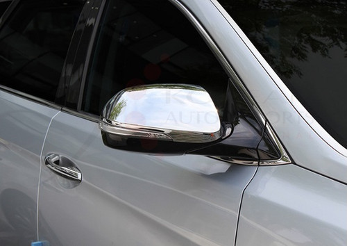 2013-2014 Santa Fe 7 PASSENGER Chrome Side Mirror Set 2pc